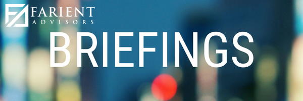 Farient newsletter header: Farient Briefings