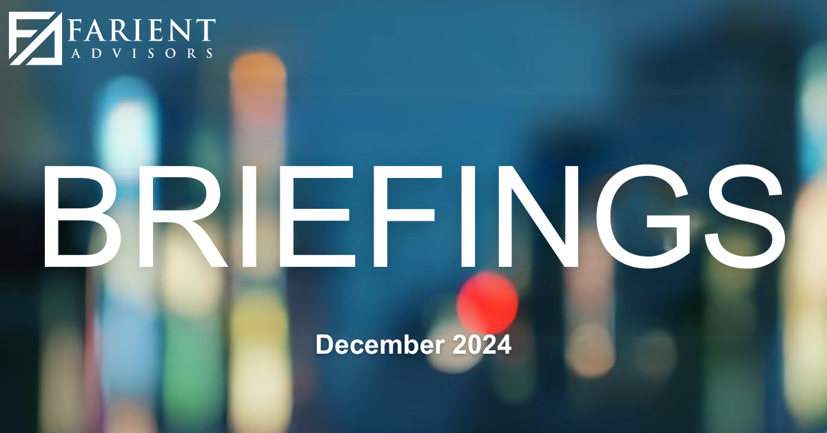 December farient briefings email header