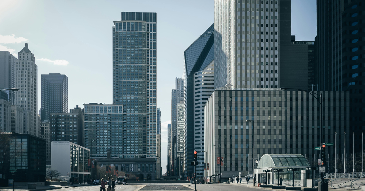 chicago cityscape, signifying proxy season