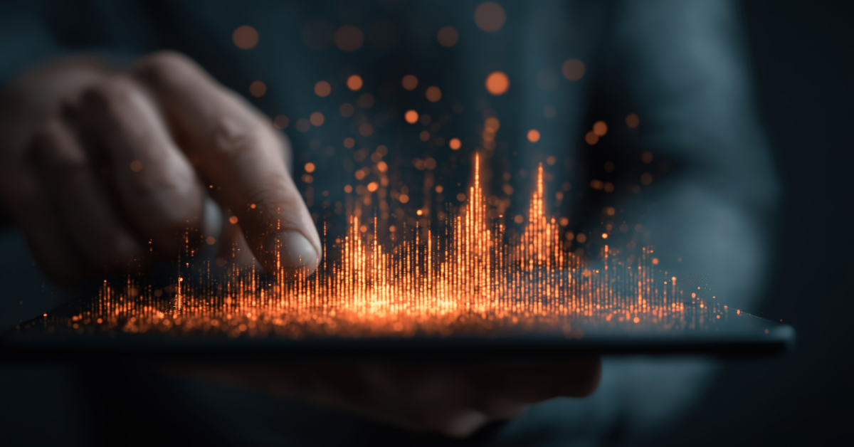  Downloaded Save to Library Preview Crop Find Similar File #: 1638827282 CEO examines glowing financial data hologram for stock market insights in dark setting